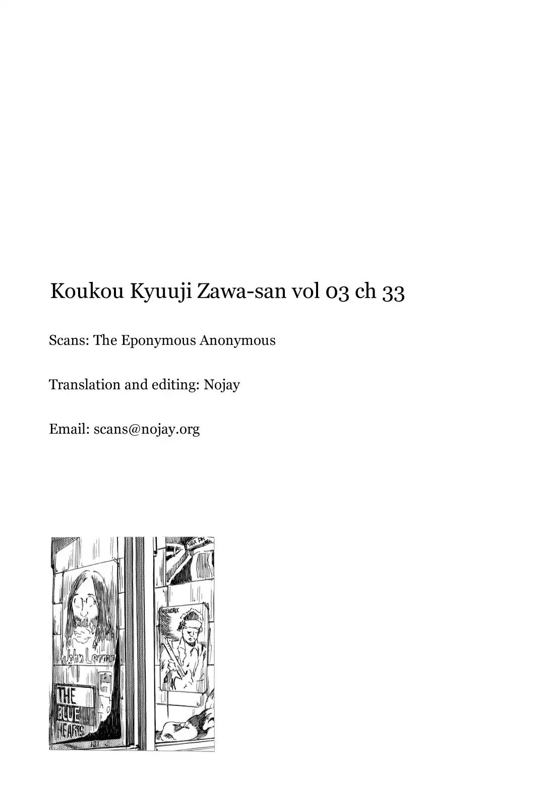 Koukou Kyuuji Zawa-san Chapter 33 16